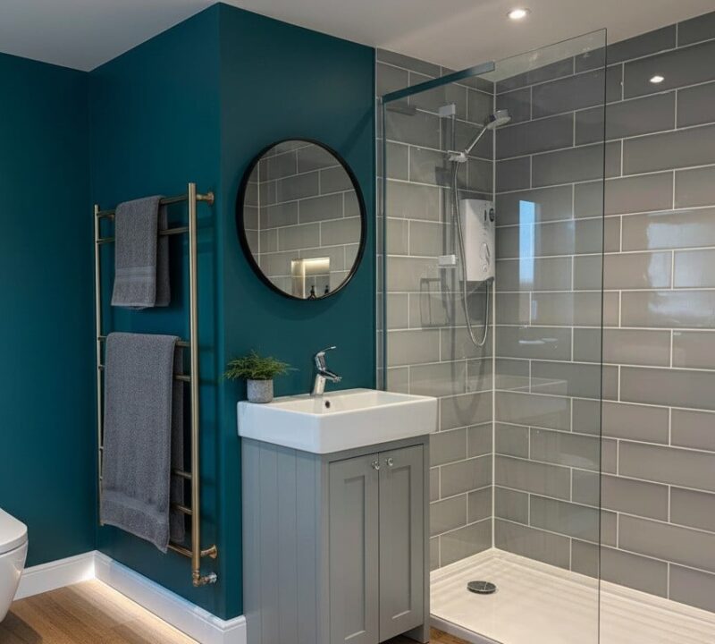 Cabins with bathrooms