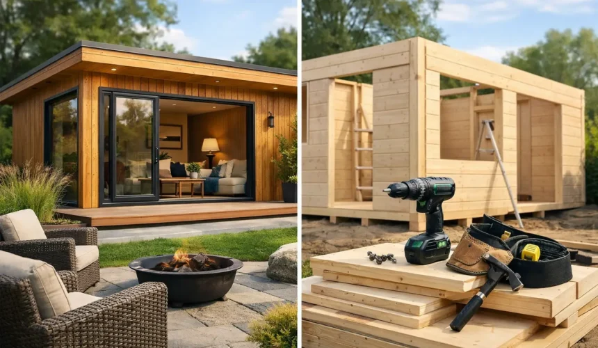 Bespoke Cabin vs Flat Pack: What Really Lasts?