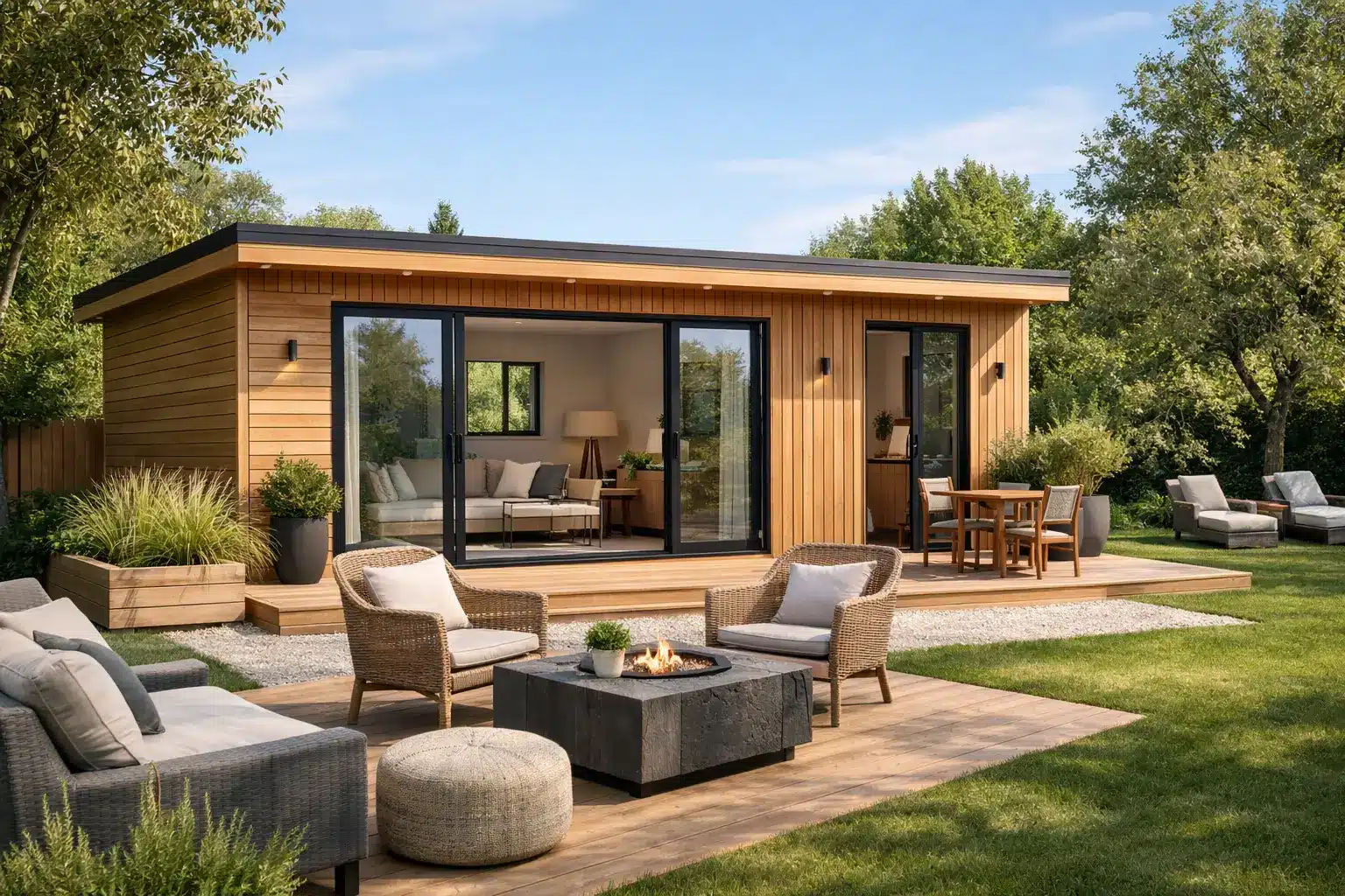 Garden Lodges Built for Everyday Living