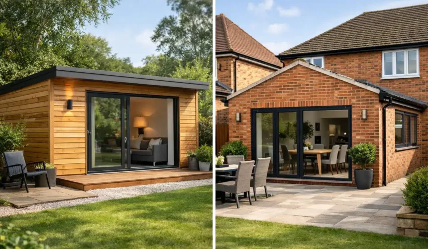 Timber Annexe vs Brick Extension