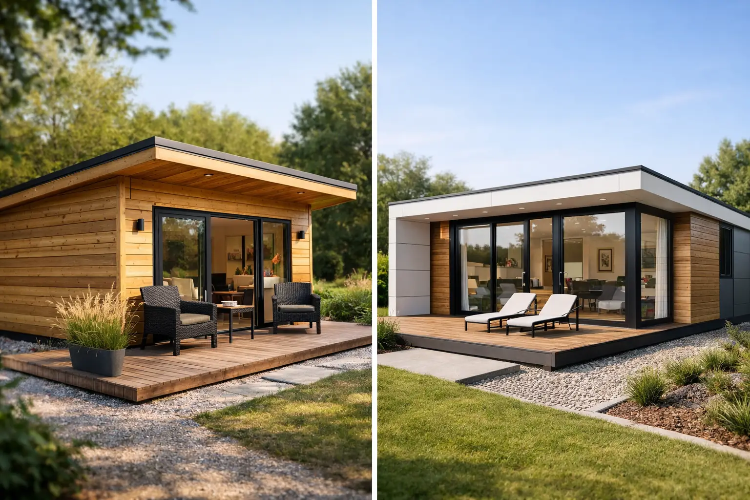 Timber Annexe Versus Modular Home Compared