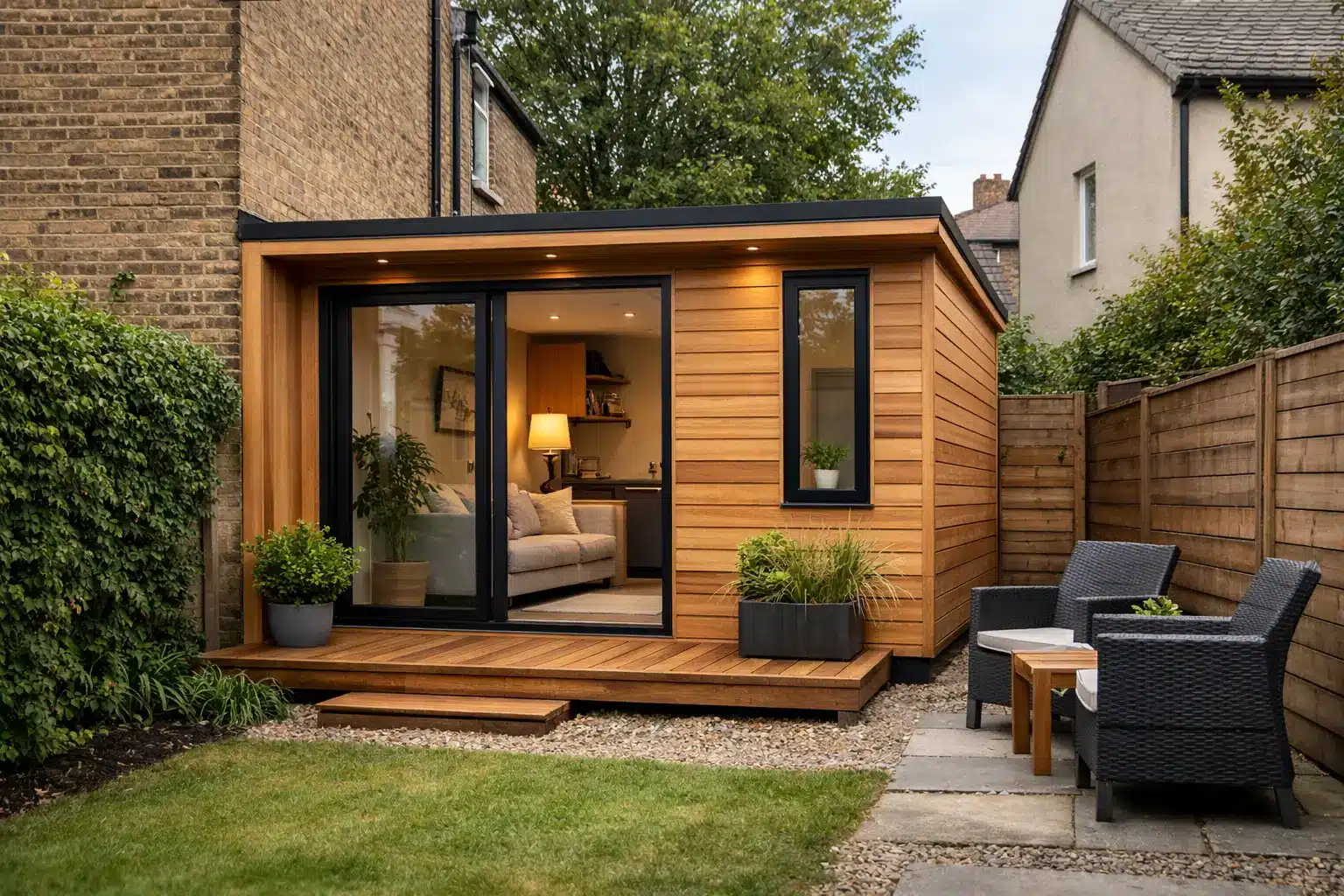 Small Plot Annexe Case Study for Tight Sites