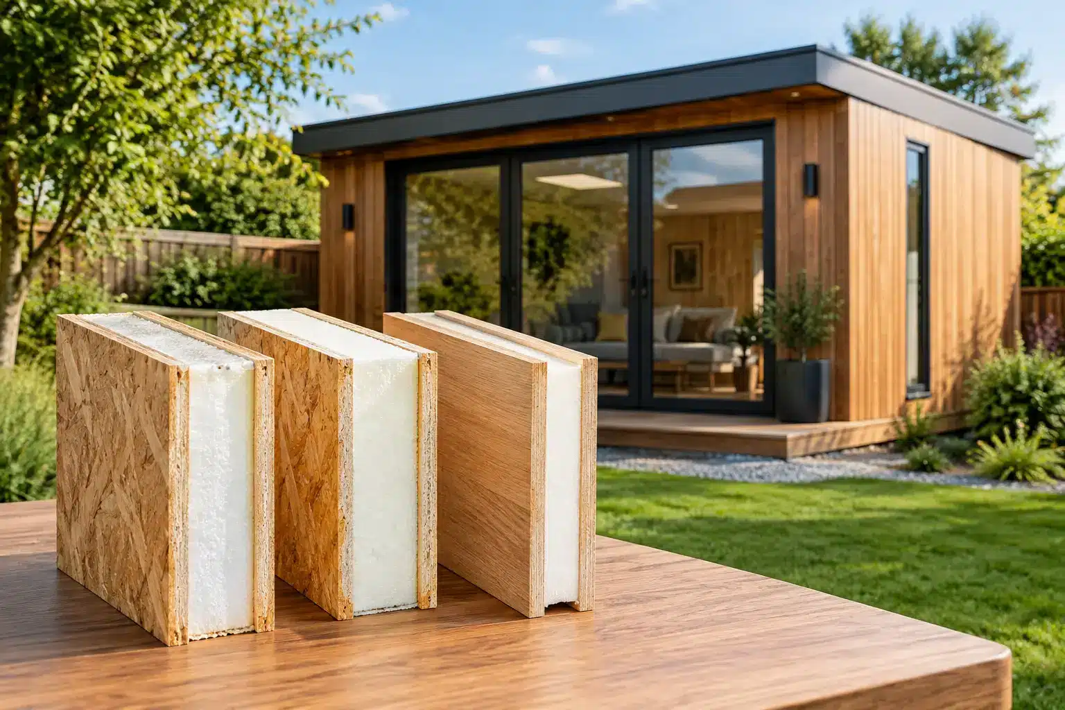 Timber SIPs Comparison for Garden Buildings